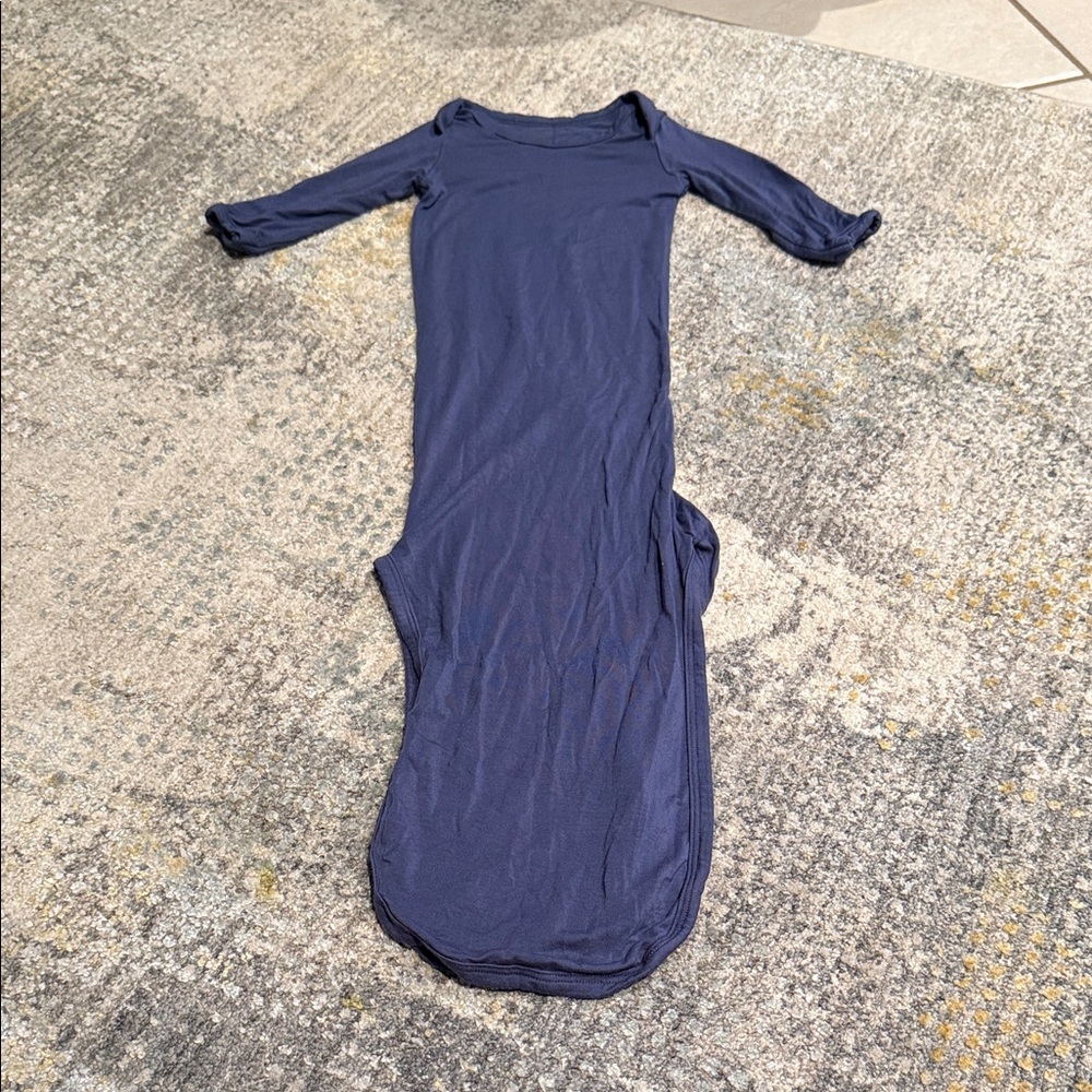 Navy Blue Kids Pajamas Nightgown